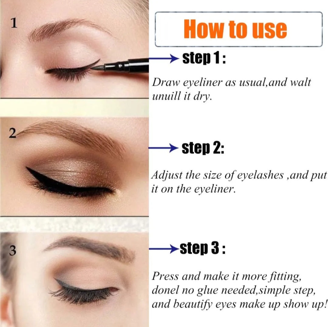 Eyeliner lash glue pen